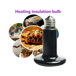 LAMPADA LAMPADINA CERAMICO RETTILI TARTARUGHE RISCALDANTE LUCE E27 50W ND-01