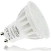 LAMPADA LAMPADINA FARETTO LED 5W 24 LED SMD ATTACCO GU10 LUCE BIANCA