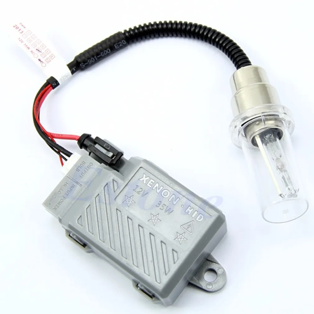 LAMPADA LAMPADINA HID XENON H6 6000K PER MOTO MOTOCICLETTA 35W 12V BALLAST