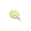 LAMPADA LAMPADINA LED 12 SMD 5050 ATTACCO G4 A SPILLO LUCE FREDDA 6500K 1.2W