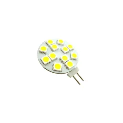 LAMPADA LAMPADINA LED 12 SMD 5050 ATTACCO G4 A SPILLO LUCE FREDDA 6500K 1.2W