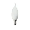 LAMPADA LAMPADINA LED 4W WATT E14 LUCE BIANCA CALDA FREDDA FIAMMA IN CERAMICA