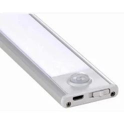 LAMPADA LED CALAMITATA PARETE ARMADIO RICARICABILE SENSORE MOVIMENTO 3 W SEN-600