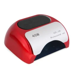 LAMPADA LED CCFL LED UV 48W RICOSTRUZIONE UNGHIE NAIL ART TIMER 48W FORNETTO