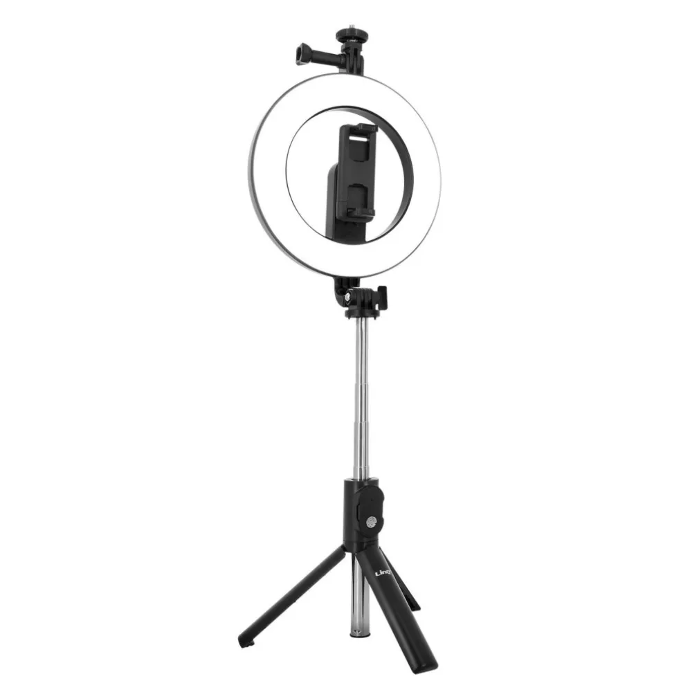 LAMPADA LED DA 6 POLLICI + STICK CON SUPPORTO TELEFONO CELLULARE BLUETOOTH 4.0