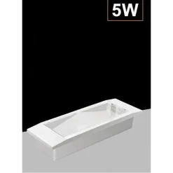 LAMPADA LED DA INCASSO EMERGENZA ANTI BLACKOUT 5W 20LED LUCE FREDDA NA04-LED20-A