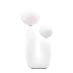 LAMPADA LED DA TAVOLO LUME ALIEN ATTACCO 2XG9 MAX 60W IP20 VARIE COLORAZIONI D14