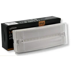 LAMPADA LED DI EMERGENZA DA ESTERNO INTERNO ANTI BLACKOUT 1.5W IP65 LUCE 6500K LT-49312
