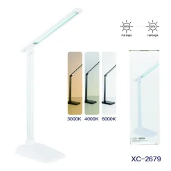 LAMPADA LED LUCE DIMMERABILE SCRIVANIA TAVOLO UFFICIO BRACCIO PIEGHEVOLE DT-2679