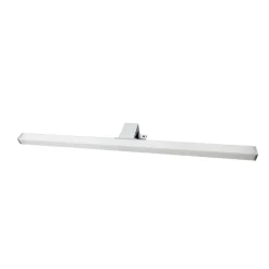 LAMPADA LED PER SPECCHIO BAGNO DOPPIA ISTALLAZIONE 9W LUCE 4000K IP44 ARGENTO 600PC-1-AN