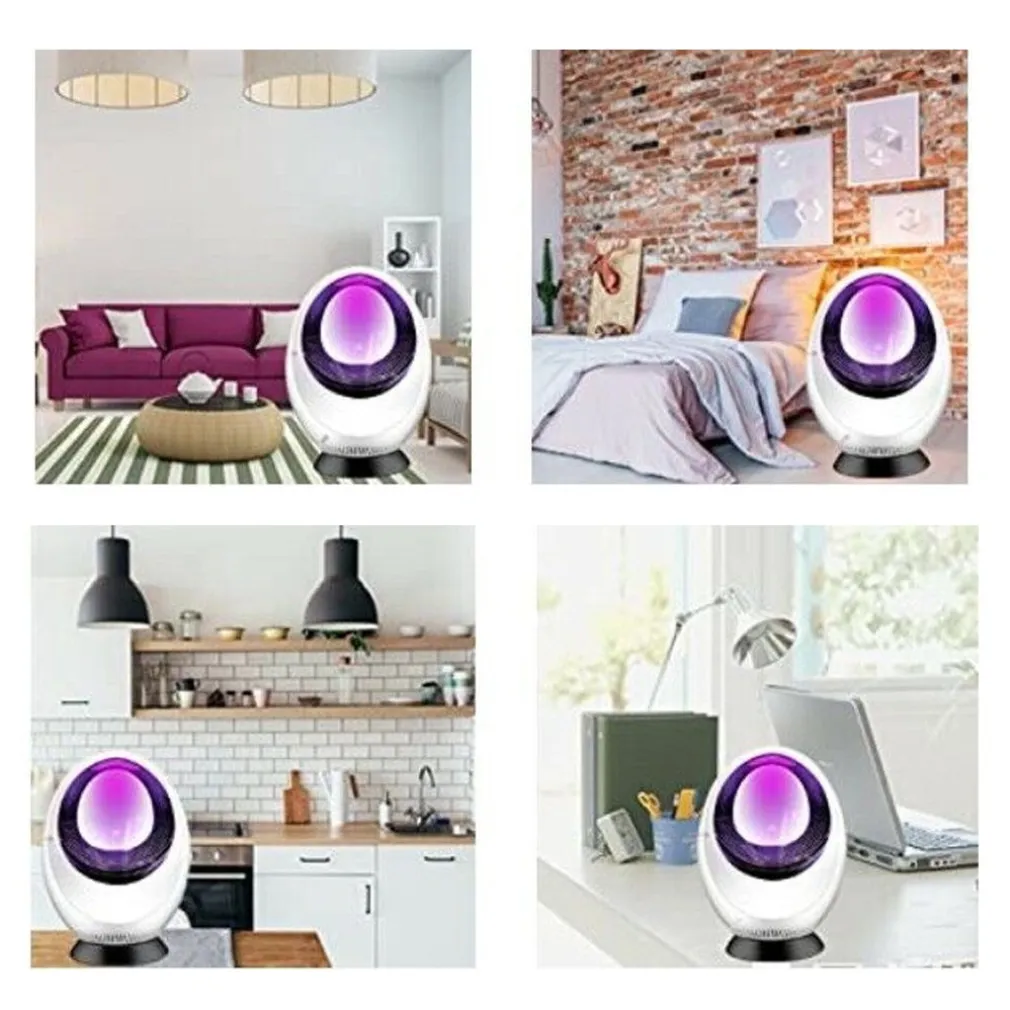 LAMPADA LED REPELLENTE PER ZANZARE RICARICABILE CON USB MOSQUITO KILLER LAMP