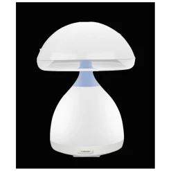 LAMPADA LED RGB A FUNGO COLORI CROMOTERAPIA TAVOLO COMODINO 7 COLORI SENZA FILI