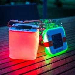 LAMPADA LED RGB SOLARE GONFIABILE DA GIARDINO IMPERMEABILE PISCINA GALLEGGIANTE