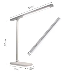 LAMPADA LED SCRIVANIA RICARICABILE USB DA TAVOLO TOUCH 3 MODALITA' LUCE XC-2685