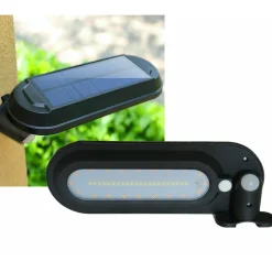 LAMPADA LED SOLARE DA ESTERNO GIARDINO FARETTO FOTOVOLTAICO SENSORE A 42 LED