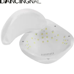 LAMPADA LED UV PER UNGHIE NAIL ART ASCIUGA GEL SMALTO 2 IN 1 48W MANICURE