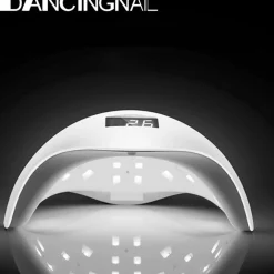 LAMPADA LED UV PER UNGHIE NAIL ART ASCIUGA GEL SMALTO 2 IN 1 48W MANICURE