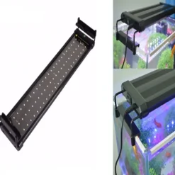 LAMPADA LED 5W LUCE BIANCA BLU LUNARE PLAFONIERA ESTENDIBILE 30-45 CM ACQUARIO