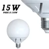 LAMPADA LED 15W WATT E27 BIANCO CALDO FREDDO SFERA OPACA GLOBO