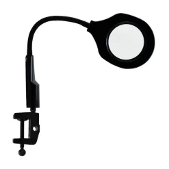 LAMPADA LENTE DI INGRANDIMENTO 5X 10X 9145T TAVOLO LUCE 36 LED SUPPORTO MORSETTO