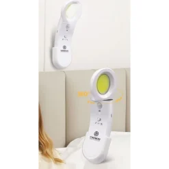 LAMPADA LUCE CON SENSORE MOVIMENTO LED PER ARMADI PORTATILE GIREVOLE 1W TX-8542