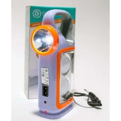 LAMPADA LUCE EMERGENZA BATTERIE RICARICABILE 1W TORCIA LED CARICA SOLARE TX-8414