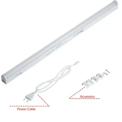 LAMPADA LUCE SOTTOPENSILE 50CM MOBILI CUCINA ARMADIO BARRA LED 750LM BIANCO