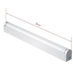 LAMPADA LUCE SOTTOPENSILE 30CM MOBILI CUCINA ARMADIO BARRA LED 330LM BIANCO