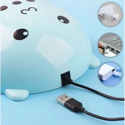 LAMPADA NAIL UV LED 58W FORNETTO PER RICOSTRUZIONE UNGHIE GEL SMALTO USB TX-8485