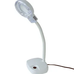 LAMPADA NEON DA TAVOLO CON LENTE DI INGRANDIMENTO PROFESSIONALE FLESSIBILE 3D 8D