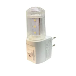 LAMPADA NOTTURNA LED LAMPADINA LUCE DA NOTTE 1 W LUCE BIANCA FREDDA 6500K XYD101