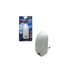 LAMPADA NOTTURNA LUCE NOTTE DA 1W CON INTERRUTTORE ON OFF 6000 H 7000 K FREDDA