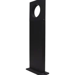 LAMPADA PALO DA GIARDINO A LED CERCHIO 50 CM 12 W NERO LUCE 6500K 4000K 3000K ES60