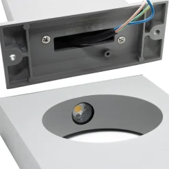 LAMPADA PALO DA GIARDINO LED CERCHIO 50CM 12W BIANCO LUCE 4000K 6500K 3000K ES60