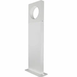 LAMPADA PALO DA GIARDINO LED CERCHIO 50CM 12 W GRIGIO LUCE 6500K 4000K 3000K ES60