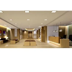 LAMPADA PANNELLO A LED 36W QUADRATO 60X60 CM PLAFONIERA AD INCASSO LUCE FREDDA