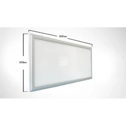 LAMPADA PANNELLO LED LUMINOSO 60X30 CM 20W PLAFONIERA INCASSO LUCE FREDDA CALDA