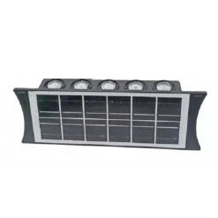 LAMPADA PANNELLO SOLARE DA PARETE CON 10 LED IMPERMEABILI ILLUMINAZIONE ESTERNA
