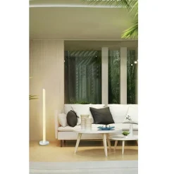 LAMPADA PIANTANA DA TERRA A LED 20W DESIGN MODERNO ILLUMINAZIONE VERTICALE LUCE