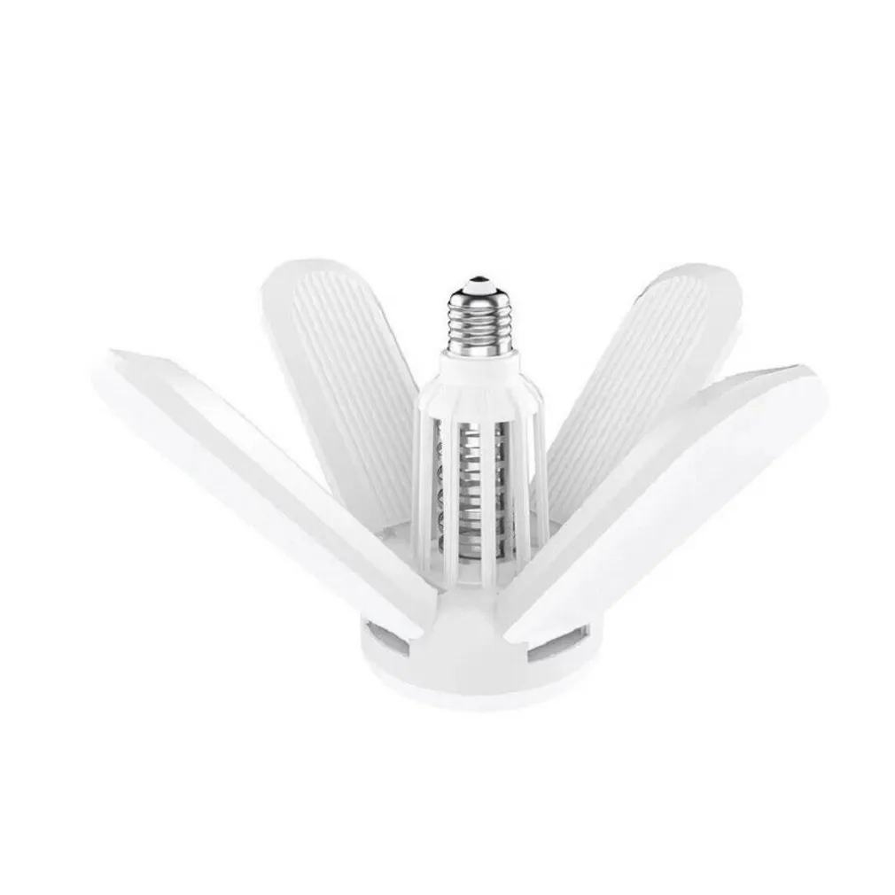 LAMPADA PLAFONIERA CON ATTACCO E27 LUCE LED ATTIRA ZANZARE KILLER ZANZARIERA