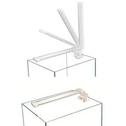 LAMPADA PLAFONIERA LED PER ACQUARIO LUCE 6W BORDO VASCA VETRO PIANTE PESCI