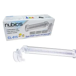 LAMPADA PLAFONIERA LED PER ACQUARIO LUCE 4W BORDO VASCA VETRO PIANTE PESCI