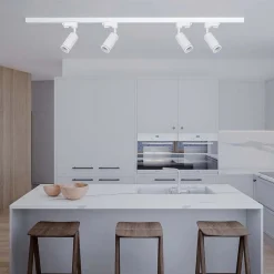 LAMPADA PORTAFARETTO CILINDRICO PER BINARIO MONOFASE ORIENTABILE ATTACCO GU10 194C