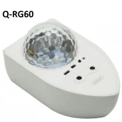 LAMPADA PROIETTORE STELLA LED CON TELECOMANDO RGB Q-RG60 ALTOPARLANTE WIRELESS