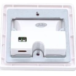 LAMPADA SEGNAPASSO 1W A LED DA PARETE MURO APPLIQUE DA INTERNO 95X95 LUCE CALDA