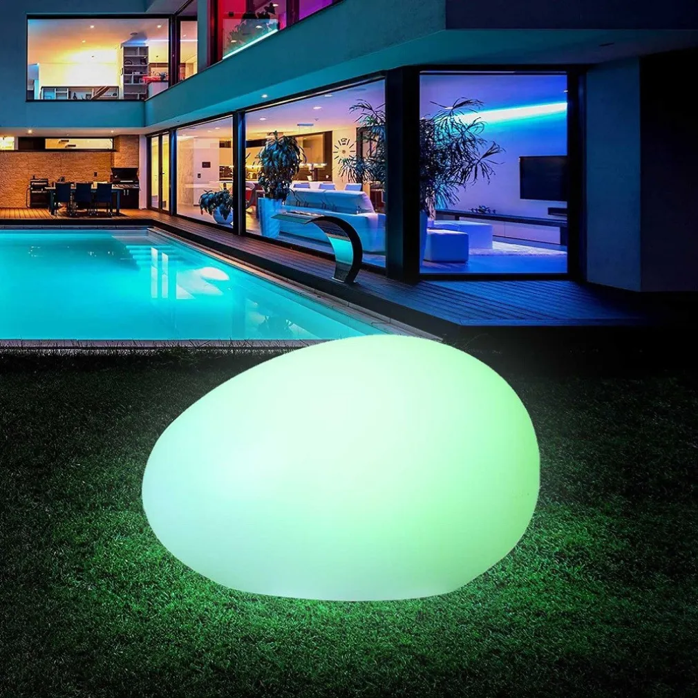 LAMPADA SOLARE LUCE RGB SENSORE CREPUSCOLARE PANNELLO SOLARE RICARICABILE LED 14W