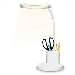 LAMPADA TAVOLO FLESIBILE LED RICARICABILE PORTACELLULARE DIMMERABILE 10W LS-TD01