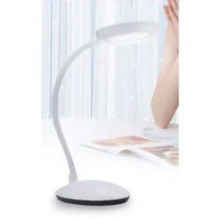 LAMPADA TAVOLO FLESSIBILE RICARICABILE PULSANTE TOUCH 5W 3 INTENSITÀ LUCE TX-9085