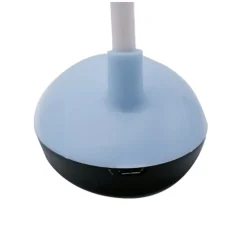 LAMPADA TAVOLO FLESSIBILE RICARICABILE PULSANTE TOUCH 5W 3 INTENSITÀ LUCE TX-9085