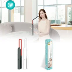 LAMPADA TAVOLO SCRIVANIA LUCE DA LETTURA PIEGHEVOLE 3W PER CASA UFFICIO TX-8257